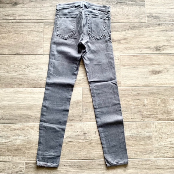 J Brand mid rise super skinny jeans grey size 27 - Picture 8 of 8